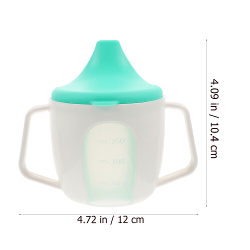 4Pz Baby Sippy Cup Celeste Con Manico E Tappo Sigillato 1