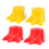2Pares De Caminhada Coloridos Material De Plástico 1