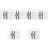 6Conjuntos Acessórios Manicure Coloridos Clips E Patches Para Unhas 6