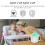 4Pz Baby Sippy Cup Celeste Con Manico E Tappo Sigillato 8