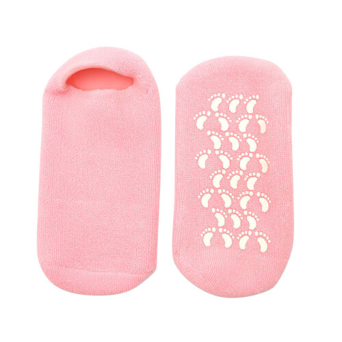 2Pares Gel Para Calcanhar Rosa De Pele E Proteção