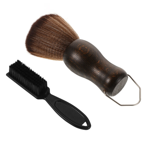 2Conjuntos Escova Para Barba E E Plástico Colorida 1