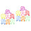 14Conjuntos Luau Hawaii Colorida Com Flores De 9