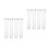8Pz Test Tube Vasi in Per Piante Hydroponic E Terrario Desktop 8