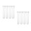 8Pz Test Tube Vasi in Per Piante Hydroponic E Terrario Desktop 6