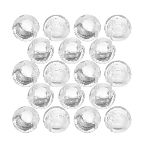 48Pz Stopper Catena Mini Trasparenti in Pom Resistente 2