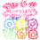 14Conjuntos Luau Hawaii Colorida Com Flores De 4