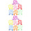 14Conjuntos Luau Hawaii Colorida Com Flores De 10