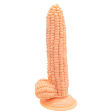 Fantasy Huge Big Monster Corn 8 Inch Thick Textured Silicone Penis Dildo Bendable Adult Toy for Enhanced Pleasure