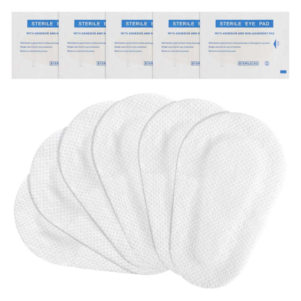 Sterile Eye Pads Nonwoven SelfAdhesive Medical Patch 20 Pieces Daily Use Eye Pad Dressing For Household And Outdoor Use