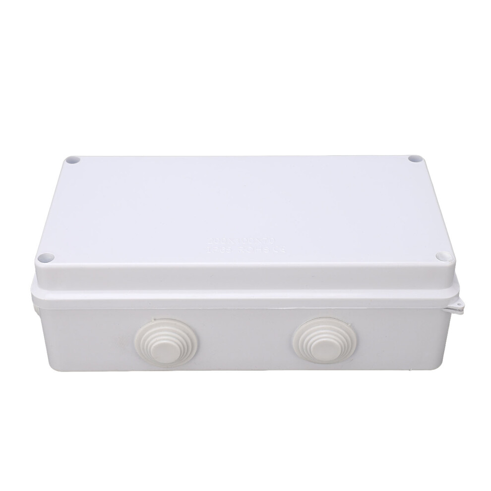 Abs Plastic Project Box For Reliable Cable Management, Universal Electrical Box With Impact Resistance And Electrical Insulation, Dustproof 9159805557071