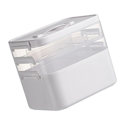 Organizer-Box mit mehreren Fächern, transparenter-groß 3