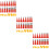 72Stk Dichtstoffspitzen Caulk Nozzle Applikatoren Set 9