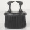 Mustache Comb For Men, Ergonomic Design Finger Ring Handle Mustache Combs 4