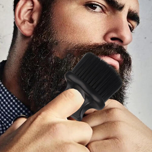 Mustache Comb For Men, Ergonomic Design Finger Ring Handle Mustache Combs 2