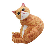 Realistic Cats Model Desktop Decors Decorative PVC-Style F