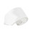 2Stk Weiße Polyester Krawatten Party Kleidung Accessoires 8