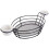 3Stk Schwarzer Foodkorb Frittierhalter Und Snacks 1