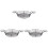 3Stk Schwarzer Foodkorb Frittierhalter Und Snacks 4