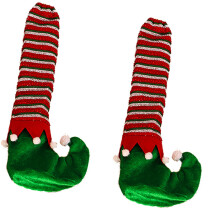 Weihnachten gestreifte Möbelunterlage, waschbar,-Grün 2