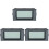 3Stk Digitaler Frequenzmesser Grau Mit Blauem Display Ac80-300V 2