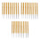 27Pcs Wooden Handle Latch Hook Set Extra Large Hooks for Braids Beige 6