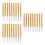 27Pcs Wooden Handle Latch Hook Set Extra Large Hooks for Braids Beige 9