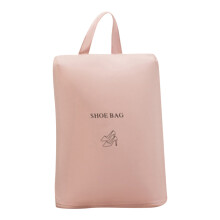2Stk Tragbarer Schuhbeutel Reise Organizer Rosa Oxford