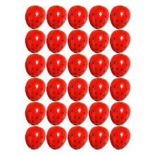 30St Kleine Aardbei Kralen Voor Armbanden En Sieraden