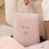 2Stk Tragbarer Schuhbeutel Reise Organizer Rosa Oxford 5