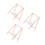 3Stk Mini Swing Modell Pla Deko Für Puppenhaus 9