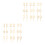 36Stk Cupcake Topper Gold Hochzeitsdeko 9