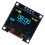 Display OLED LCD autoluminescente de 0,96 polegadas com resolução de 128x64, compatível com Arduino, Raspberry Pi, I2C, IIC e SPI, serial, baixo 4