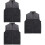 3Stk Beheizbare Weste Herren Carbonfaser Heizweste Modern 8