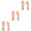 6St Hand Ringdisplay Khaki Mannekijn Hand Voor Sieraden 7