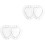 4Sets Stevige Plastic Vormmallen Voor Creatief Groeien Van Fruit 5
