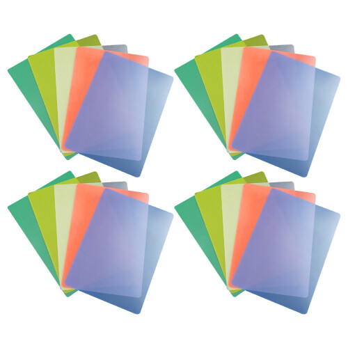 40Stk Multifunktionale Schreibpads PP Büro- Und Schulzubehör 2