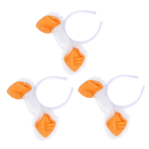 6Stk Plüsch Haarreif Weiches Tier Kostüm Accessoire 1