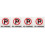 4Stk Robustes Acryl No Parking Schild Für & Öffentlich 6