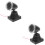 2St Mini Seinslamp Plastic Voor Zwarte Treinmodel Diorama Decor 8
