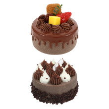 4St Realistische Nepcake Model Multi PVC Voor Dessert Show