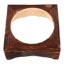 4Pièces Porte-Pots En Bois Protection Table Multi Usage