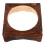4Pièces Porte-Pots En Bois Protection Table Multi Usage 1