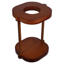 2Stk Kaffeefilter Halter Aus Holz - Stabiler Handgemachter Drip Stand