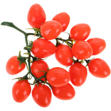 8Stk Künstliche Kirschtomaten Aus Plastik, Realistische in Rot