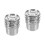 2Sets Silberne Camping Outdoor Mit Praktischem 5