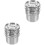 2Sets Silberne Camping Outdoor Mit Praktischem 4