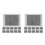 200St Draagbare -Geweven Huisdier Plasmatten Puppy En 10
