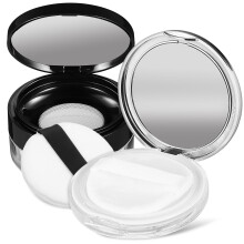 10Stk Kunststoffpuderbehälter Mit Für Make-Up Kompakt