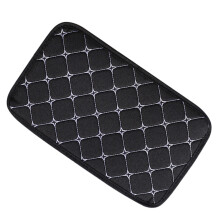 2Stk Auto Mittelkonsole Cover Polyester Armlehnenbezug Mehrfarbig